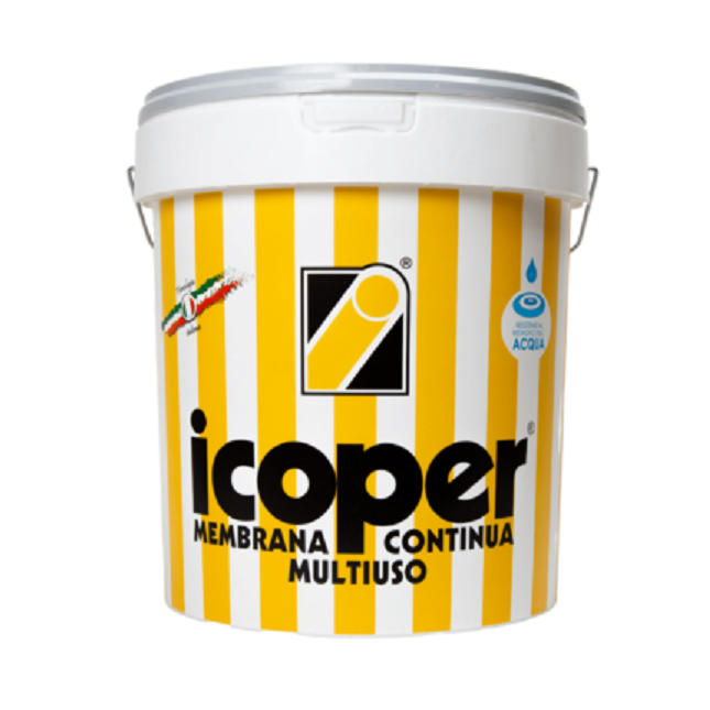 ICOPER ROSSO COPPO 5 KG. ICOBIT GUAINA LIQUIDA